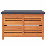 Garden Storage Box 90x48x55 cm Solid Wood Eucalyptus 367839