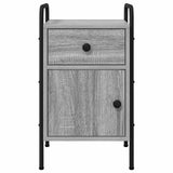 Bedside Cabinet 2 pcs Grey Sonoma 35 x 36.5 x 61 cm 8007654