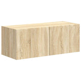 TV Cabinet Set Wall-mounted 4 pcs Sonoma Oak Engineered Wood 3409035