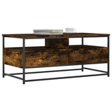 Coffee Table Smoked Oak 100 x 51 x 45 cm 835286