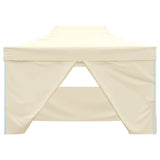 Party Tent Folding Cream 280 x410 x 315 cm Oxford Fabric 42023596
