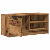 TV Cabinet Old Wood 80x35x36.5 cm Engineered Wood 856854