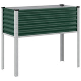 Garden Planter Green 100x45x90 cm Steel 4008969