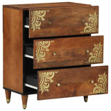 Sideboard Brown 60 x 33 x 75 cm Solid Mango Wood 4018739