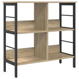 Bookshelf Sonoma Oak 82 x 32 x 79 cm Engineered Wood 883995