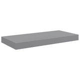 Floating Wall Shelves 4 pcs Grey 50x23.5x3.8 cm MDF 323852