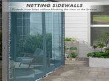 3 x 3m Aluminium Frame Pergola, with Retractable Roof - Dark Grey T3398P319922
