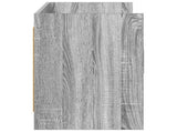 TV Cabinet 130 x 33 x 47 cm Grey Sonoma Engineered Wood 8011200