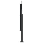 ZNTS Retractable Side Awning Dark Green 120x600 cm 4004500