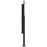ZNTS Retractable Side Awning Dark Green 100x500 cm 4004395