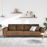 Living Room Couch Brown 250 x 77 x 76 cm 3335108