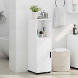 Bathroom Cabinet with Storage High Gloss White 30 x 35 x 95 cm 883318