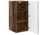 Wall-Mounted Cabinet Old Wood 33 x 34.5 x 90 cm Engineered Wood 898593
