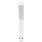 Coffee Table Legs 2 pcs White 60x cm Steel 4012709