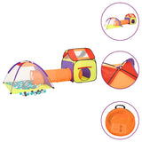 Children Play Tent with 250 Balls Multicolour 338x123x111 cm 3107731