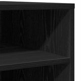 Printer Stand Black oak 60 x 50 x 67 cm Engineered wood 862284
