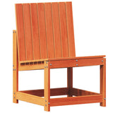 Garden Chair Wax Brown 50.5x55x77 cm Solid Wood Pine 844660