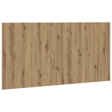 Bed Headboard Artisan Oak 160x1.5x80 cm Engineered Wood 856827