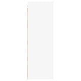 TV Cabinets 2 pcs White 30.5x30x90 cm Engineered Wood 803345