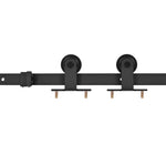 ZNTS Sliding Door with Hardware Set ESG Glass&Aluminium 90x205 cm 3081964