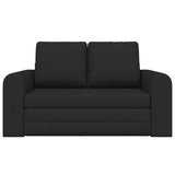 Sofa Bed Black 148 x 71 x 83 cm Fabric 4106675