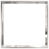Lawn Edging 6 pcs Silver 50 x 50 x 13 cm Stainless Steel 874725