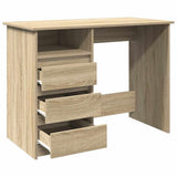 Desk Sonoma Oak 102x50x75 cm Engineered Wood 860465