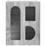 Bedside Table 2 pcs Grey Sonoma 40 x 35 x 50 cm Engineered Wood 891257