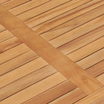 Garden Dining Table 120x70x77 cm Solid Teak Wood 49360