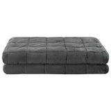 Weighted Blanket Anthracite 200 x 225 cm 13 kg 100% Cotton 205T 42044044