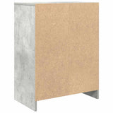 Sideboard Concrete Grey 57x34x76 cm Engineered Wood 861619