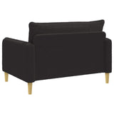 XXL Armchair Black Boucl 42043566