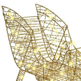Reindeer Pull Sleigh Warm white 70 x 26 x 129 cm PET 42019080
