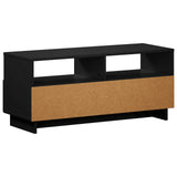 TV Stand 90 x 34.5 x 40 cm Black Engineered Wood 8011469