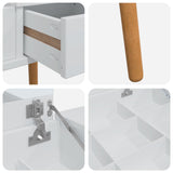Dressing Table FAUSKE White 112 x 50 x 78 cm 42040690