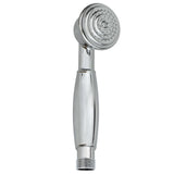 2-Handle Bathtub Faucet + Hand Shower Diverter Chrome Retro 146491