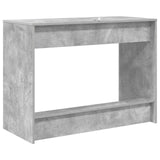 Bed Desk Concrete Grey Engineered Wood 100 x 45 x 75 cm 893734