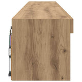 TV Cabinet Set with LED 2 pcs Artisan Oak 100 x 30 x 30 cm 882968