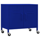 Storage Cabinet Navy Blue 60x35x56 cm Steel 336262