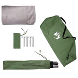 Bike Storage Tent with Roof Green 218 x 156 x 180 cm 42001005