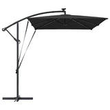 Umbrella Black 294 x 200 x 270 cm Polyester and Aluminium 42003395