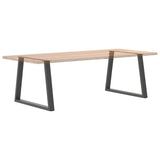 Dining Table Legs V-Shape 2 pcs Anthracite 90x cm Steel 4012578