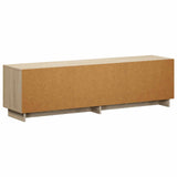 TV Stand 140 x 34.5 x 40 cm Sonoma Oak Engineered Wood 8011488