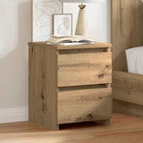 Bedside Cabinets 2 pcs Aritisan Oak 30x30x40 cm Engineered Wood 855849