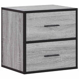 Wall-mounted Bedside Cabinets 2 pcs Grey Sonoma 40x31x39.5 cm 848731