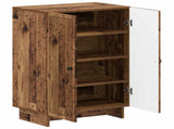 Shoe Cabinet EDE 59.5 x 39.5 x 90 cm Engineered Wood Old Wood 895993