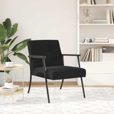 Armchair Black 59 x 75 x 78 cm Velvet 42017685