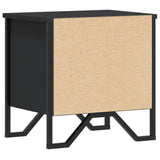 Bedside Cabinet Black 2 pcs 40x30x40 cm Engineered Wood 848495