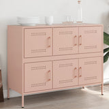 Sideboard Pink 100.5x39x79 cm Steel 843097