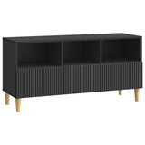 TV Cabinet with Drawer Black 102 x 34.5 x 50 cm Engineered Wood 894676